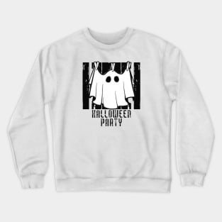 Halloween Ghost Art Crewneck Sweatshirt